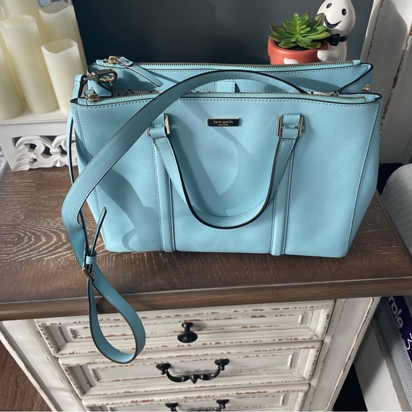 Light Blue Kate Spade bag - Picture 1 of 6
